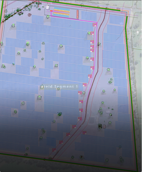 Marcollat 1 Solar Farm+BESS